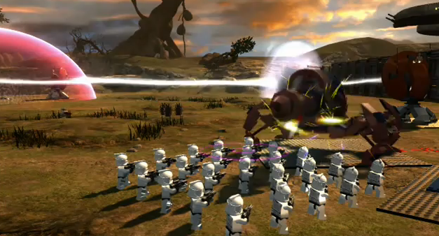 Producer walkthrough of Lego Star Wars III: The Clone Wars.