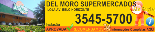 del moro supermercados, loja av. belo horizonte, alo sorriso