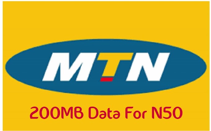How To Get 200MB Data For N50 on MTN