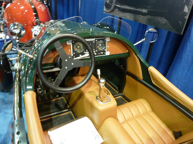 Morgan Three Wheeler interior