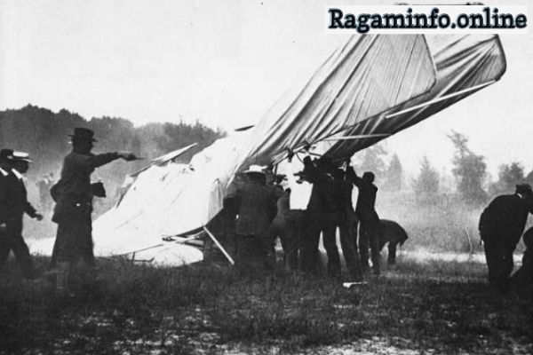 Kecelakaan pesawat pertama di dunia