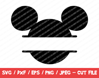 Mickey Monogram Svg, Mickey Mouse Head Shape Svg, Disney Monogram Frame Svg, Disney Baby Shirt Svg, Mickey Mouse Svg Set for Cricut