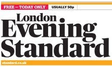 new Evening Standard masthead