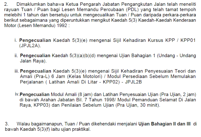 Cara Cara Memohon Rayuan Lesen Memandu Tamat Tempoh