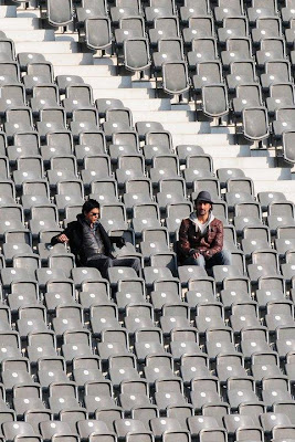 Shah Rukh Khan on the sets of Don 2