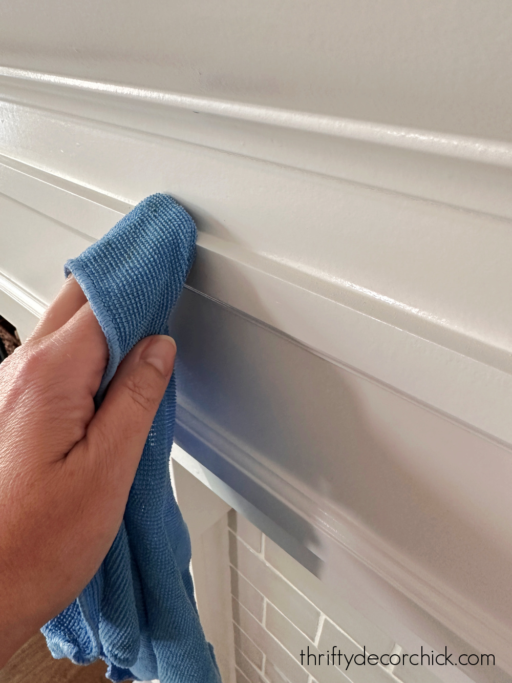 cleaning trim for paint