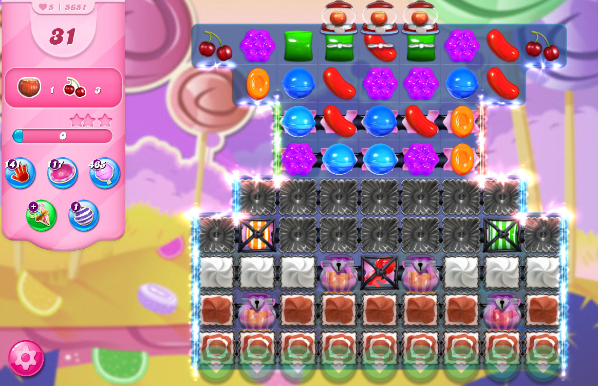 Candy Crush Saga level 5651