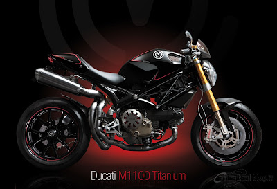 New Ducati M1100 Titanium,Best Modification Motorcycle Ducati Monster Titanium Sportbike