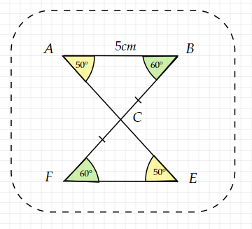 مثلثا ABC