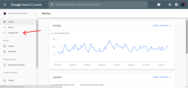 Cara Submit URL di Google Webmaster Yang Baru