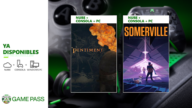 Pentiment y Somerville ya disponibles en Xbox Game Pass