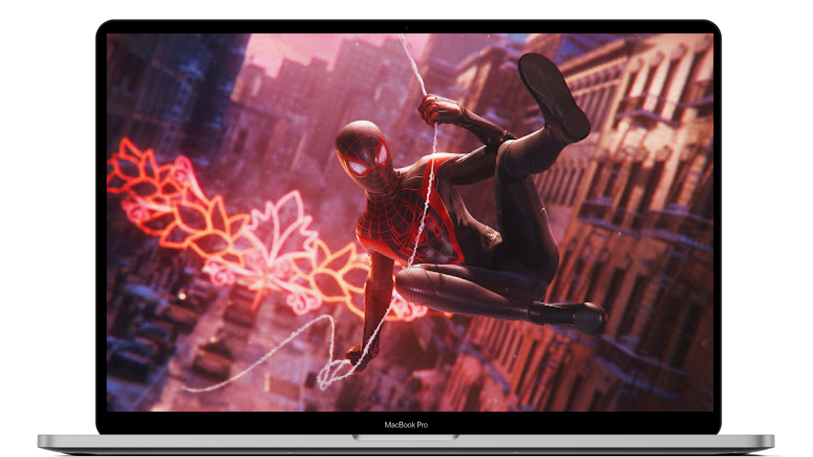 Miles Morales Swing Wallpaper for PC 4K