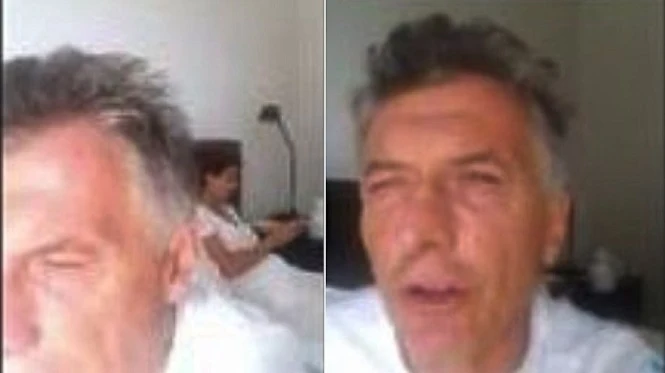 ¿Quién difundió la foto del Zoom de Macri en la cama?