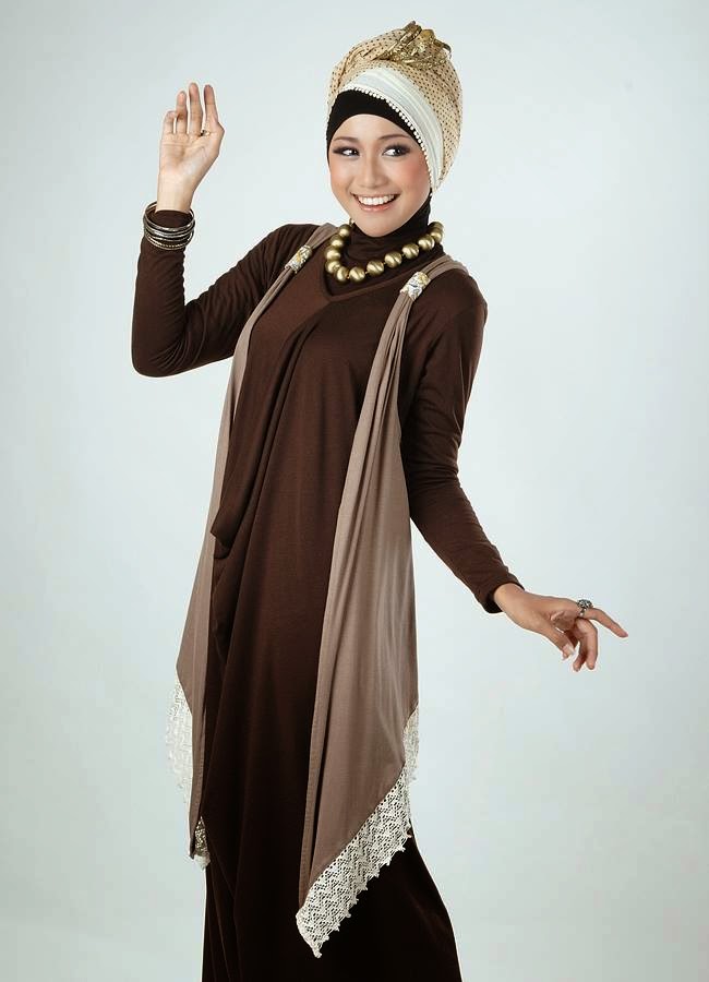 Kumpulan Model Baju Muslim Wanita Modern Masa Kini 