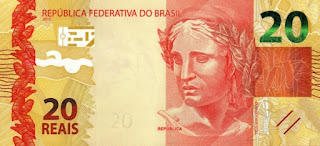 Gambar Uang Brasil 20 Real