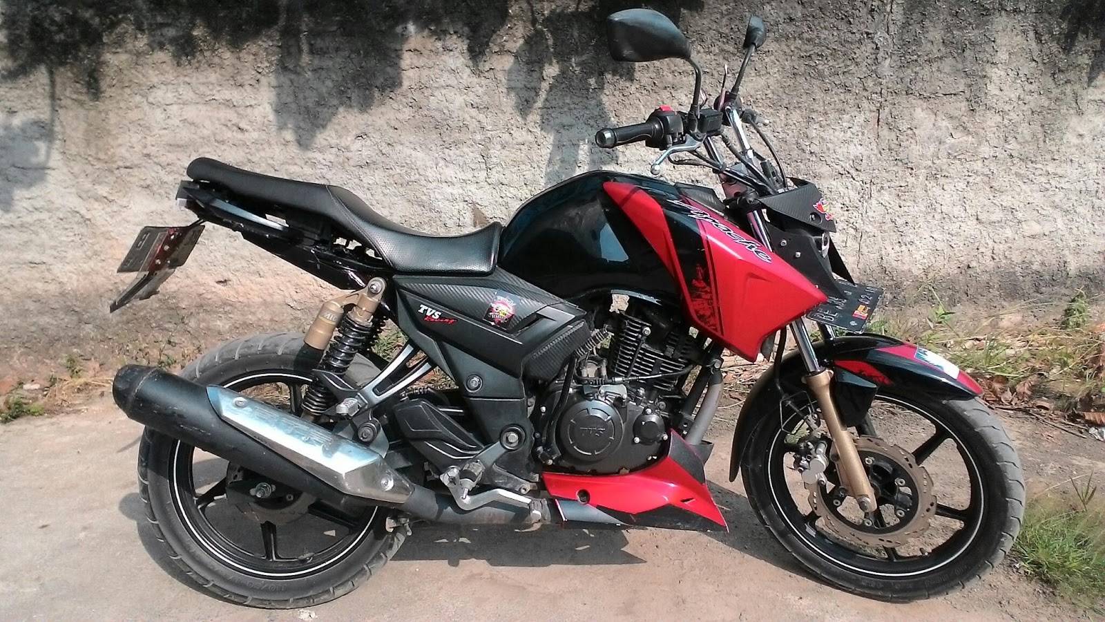 DUNIA BIKERS Modifikasi Tvs Apache Motor India Kualitas Dunia