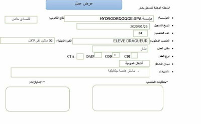  عروض توظيف بشار ل 15 منصب عمل ب مؤسسة HYDRODRQGQGE-DPA