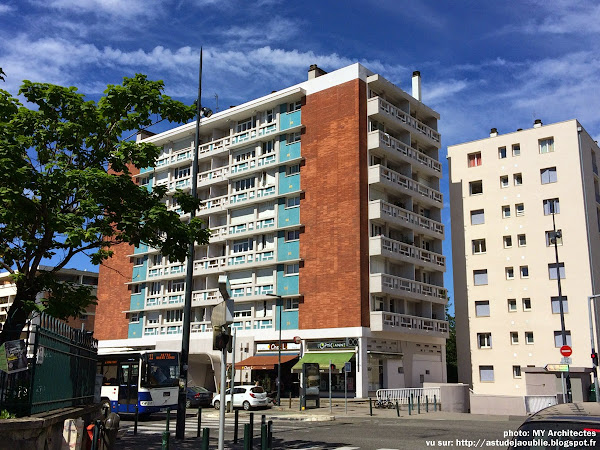 Toulouse - Immeuble "Bel Horizon"  Architectes: Robert Armandary, Raymond Chini  Construction: 1961