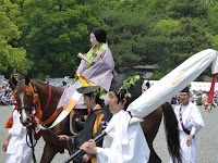 京都御苑・葵祭　女人列・斎王代列