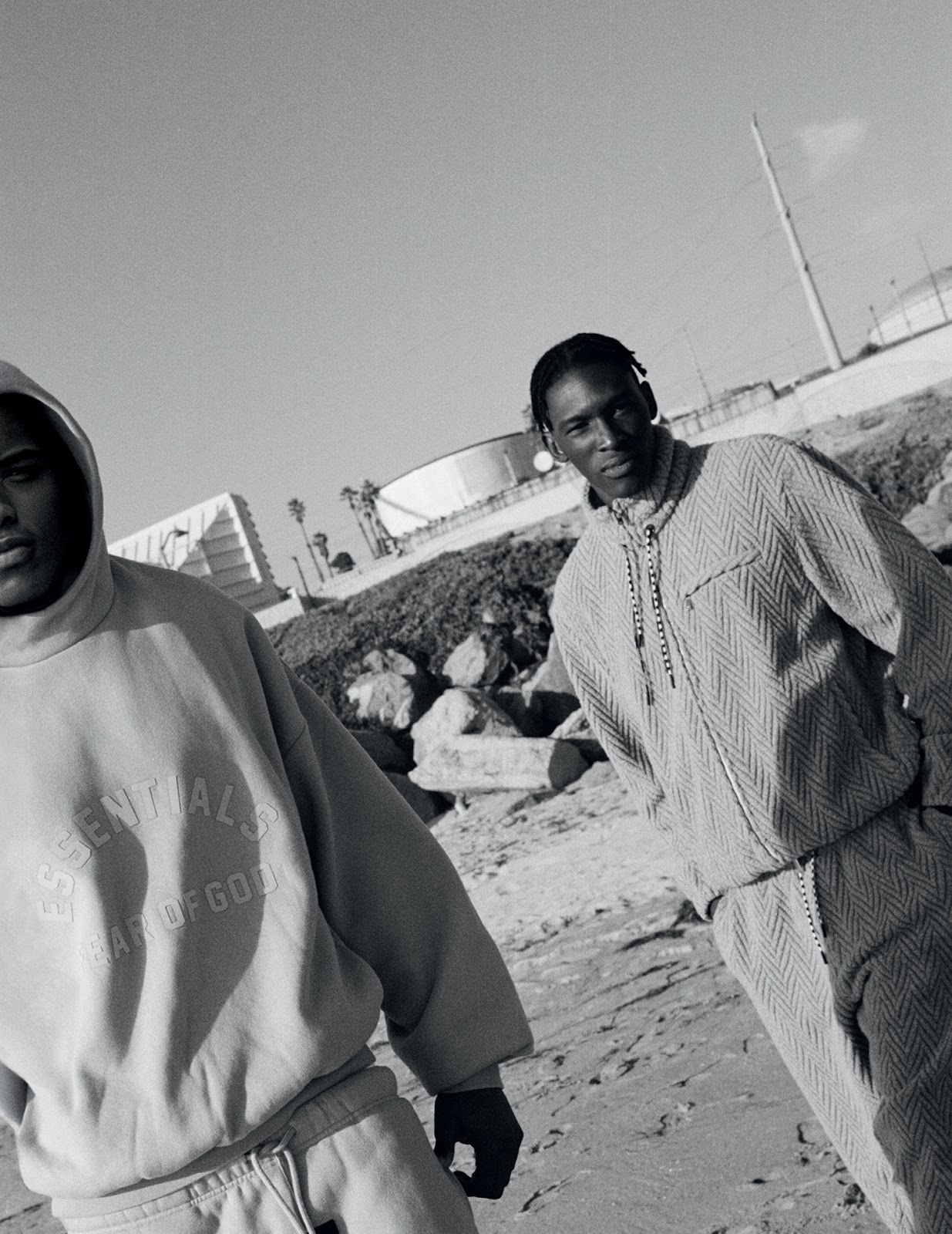 Ibnou Tall & Nile Winchester in WSJ. Magazine Fall Men's 2023 by Misha Taylor