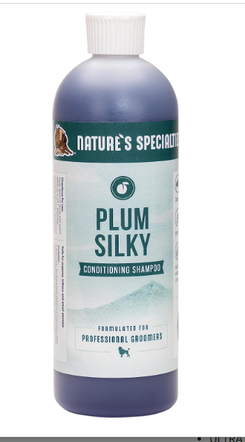 Nature's Specialties Plum Silky Dog Shampoo for Australian Shepherds