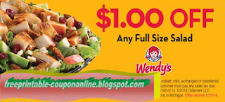 Free Printable Wendys Coupons