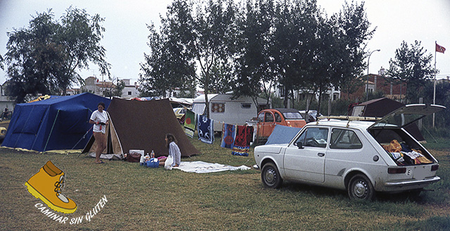 CAMPING INTERNACIONAL AMBERES GOLFO DE ROSAS 1981
