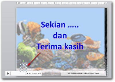 File audio di power point