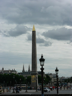 Obelisco en la Plaza de la Concordia - Paris