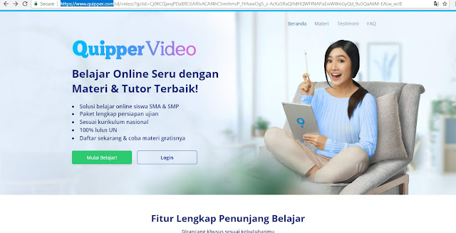 Update Terbaru Kode Promosi Quipper Video 2018