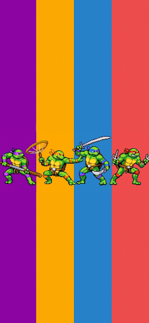 teenage mutant ninja turtles shredder's revenge wallpaper