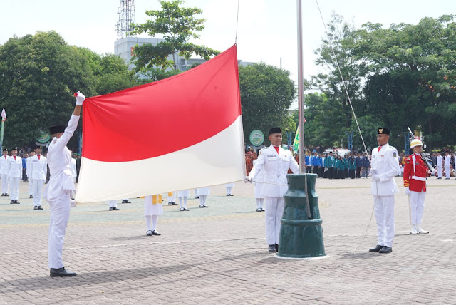 Peringati HUT ke 77 Kemerdekaan RI, Pj Walikota Tebingtinggi : Jadikan Momen untuk Bangkit