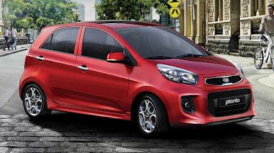 KIA Picanto right side front view three qauters Images