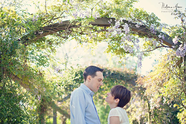 London engagement photoshoot in Peckham Rye park