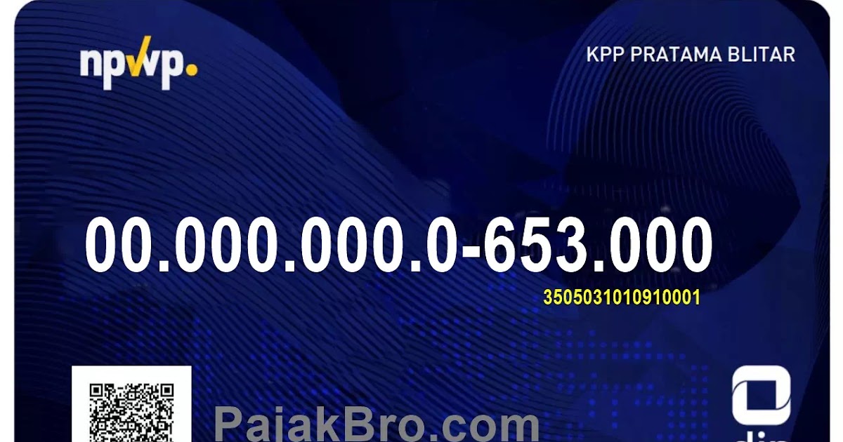 √ Status NPWP Pusat Cabang Untuk Daftar Online Biar Gak ...