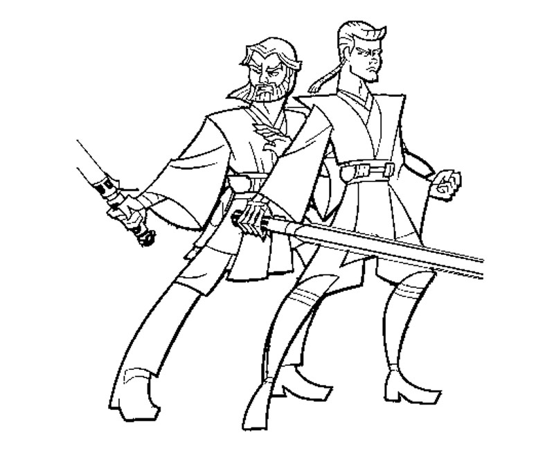 Anakin Coloring Pages