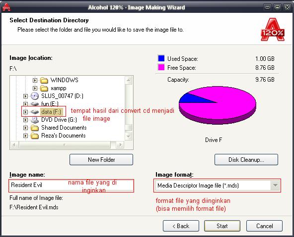  Cara  mudah  convert kaset  ps1 menjadi file image ISO untuk 