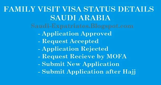 FAMILY VISIT VISA STATUS ONLINE