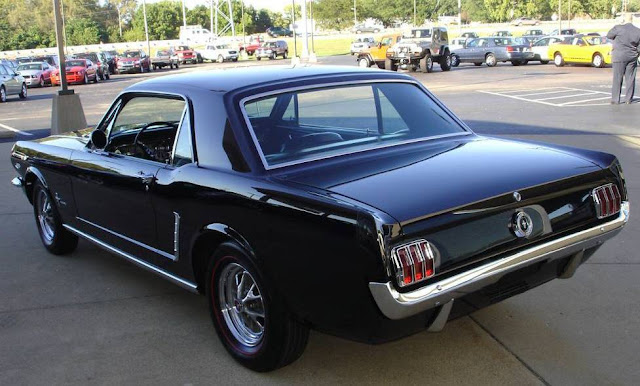 1965 Mustang Coupe Custom Rear View