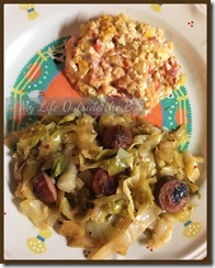 Fried Cabbage with Sausage