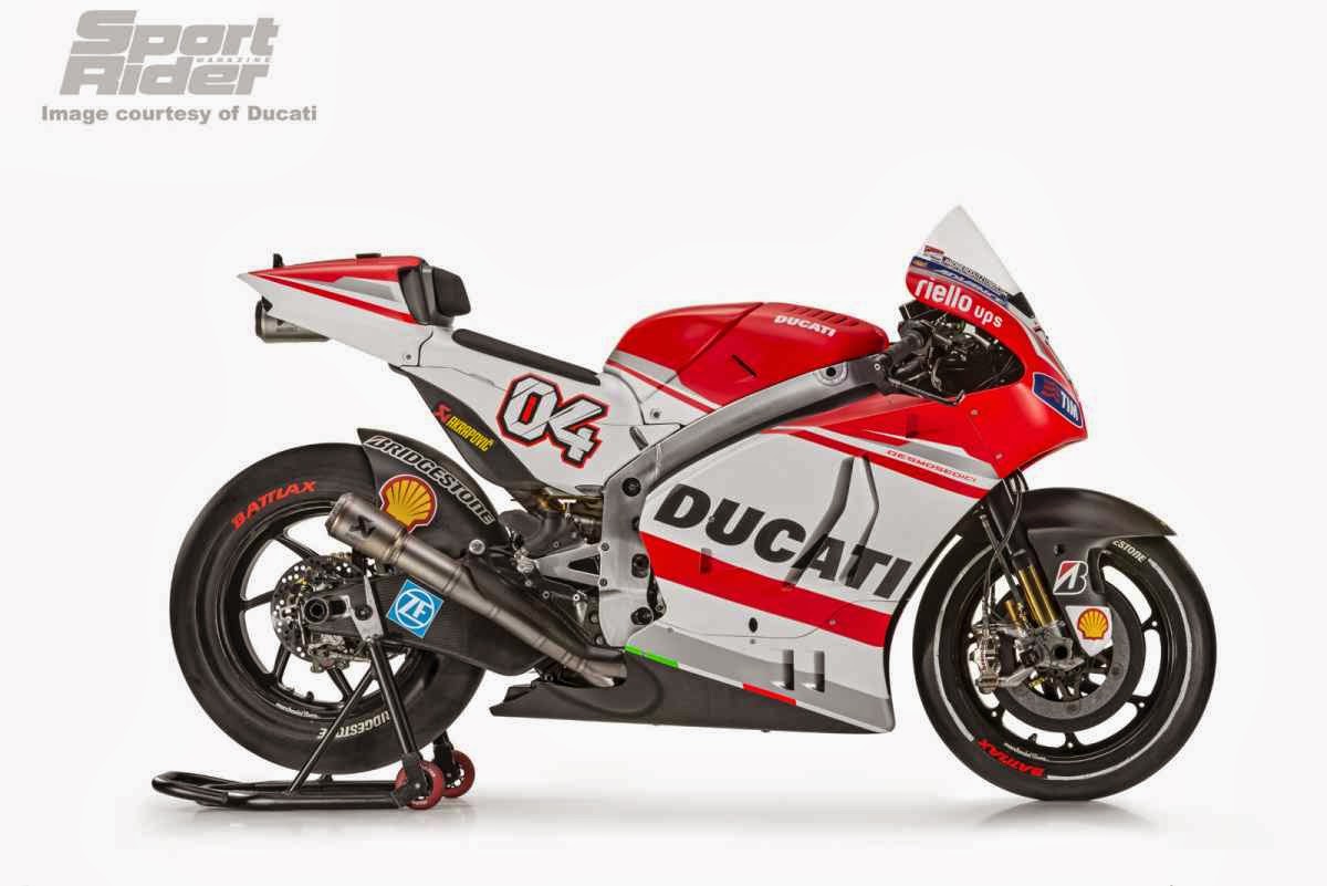Foto Desain Motor Ducati Desmosedici Untuk MotoGP 2014 Gambar