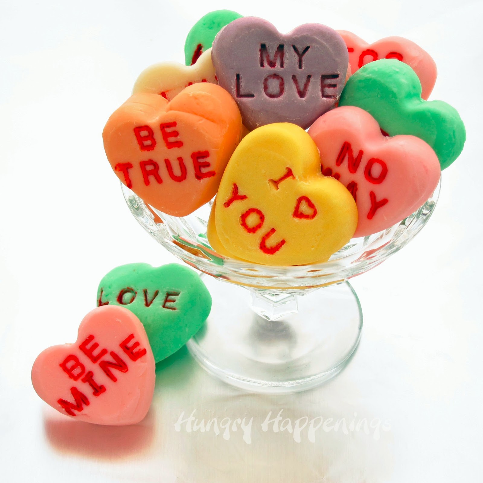 +Heart+recipe,+conversation+heart+fudge,+Valentine's+Day+recipes ...