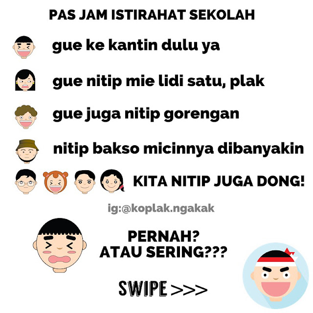 14 Meme 'Anak Sekolah' Ini Kocaknya Bikin Kangen Masa Sekolah