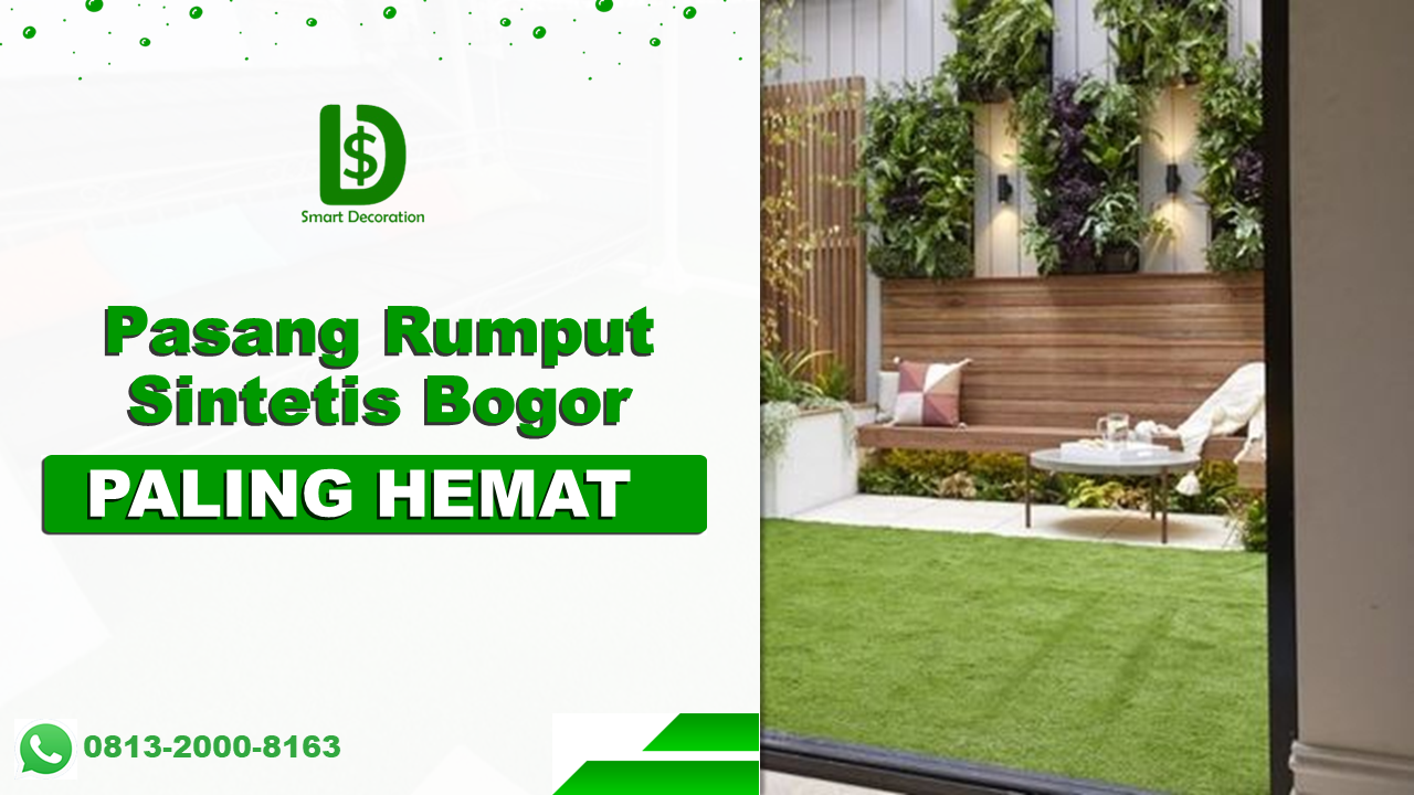 Pasang Rumput Sintetis di Bogor