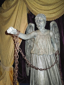 Chained Weeping Angel prop Doctor Who Angels Take Manhattan