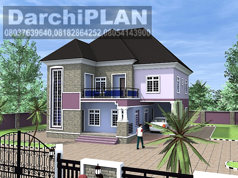  NIGERIA  BUILDING  STYLE Architectural Designs  by DarchiPLAN 