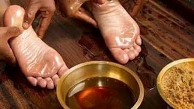 How easy is the massage of the soles of the feet