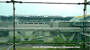 View of the airport from the train (suvarnabhumi airport)