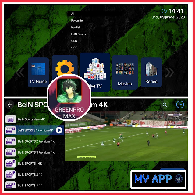 The new global giant GREENPRO MAX is the best application for Android 2023 for phone and TV