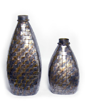 Home Decor Saya METAL DECORATIVE VASES